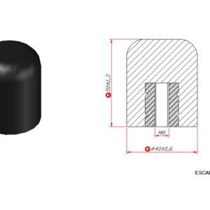 00530 BATENTE	SAPATA INDUSTRIAL	40X50MM