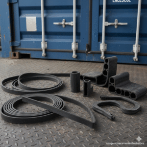 Perfis de vedação para para Containers